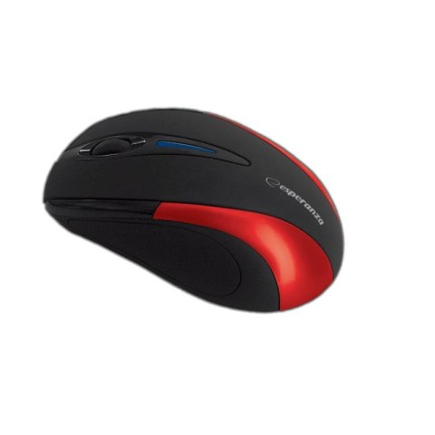 ESPERANZA Mysz bezprzewodowa Esperanza ANTARES EM101R optyczna czarno-czerwona