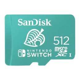 Sandisk Karta pamięci microSDXC SanDisk Nintendo Switch 512GB 100/90MB/s UHS-I