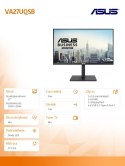 Asus Monitor 27 cali VA27UQSB DP+HDMI*2+SPK+USB