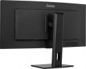 IIYAMA Monitor 34 cali XCB3497WQSNP-B1 VA,UWQHD,1500R,USB-cDock,KVM,95W, 2xHDMI, 1xDP, RJ45,2x5W,21:9 /5y/