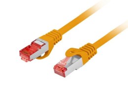 LANBERG Patchcord Lanberg S/FTP kat.6 0,25m LSZH CU fluke passed pomarańczowy