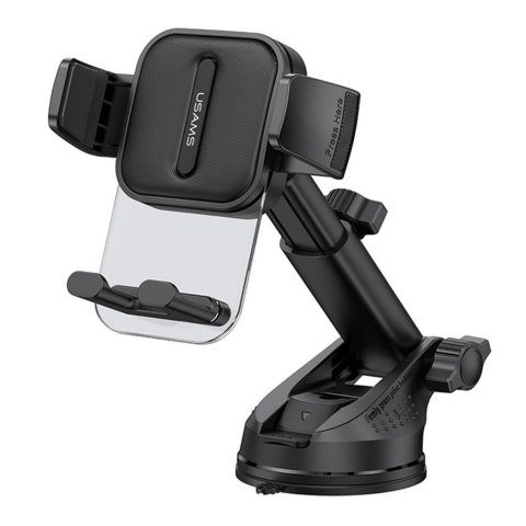 USAMS Uchwyt samochodowy Usams ZJ072 do szyby lub kokpitu czarny