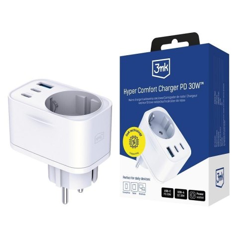 3mk Protection Ładowarka sieciowa 3mk Hyper Comfort Charger GaN PD 30W
