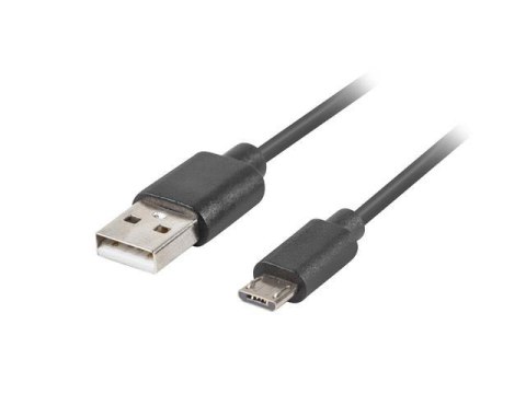 LANBERG Kabel USB 2.0 Lanberg micro BM-AM 1,0m QC 3.0 czarny