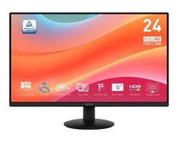 MSI Monitor 23.8 cala PRO MP242L LED/FHD/Flat/100Hz/czarny