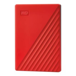 Western Digital Dysk WD My Passport 6TB USB3.2 Gen 1 Czerwony