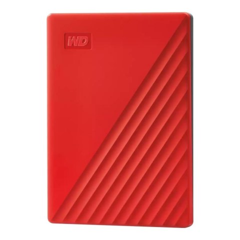 Western Digital Dysk WD My Passport 6TB USB3.2 Gen 1 Czerwony