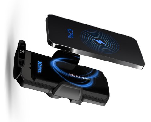 Xblitz Uchwyt samochodowy Xblitz FX2 Exclusive, automatyczny, z funkcją bezprzewodowego ładowania