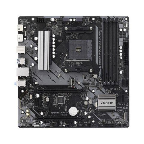 ASRock Płyta ASRock B550M Phantom Gaming 4 /AMD B550/DDR4/SATA3/M.2/USB3.0/PCIe4.0/AM4/mATX
