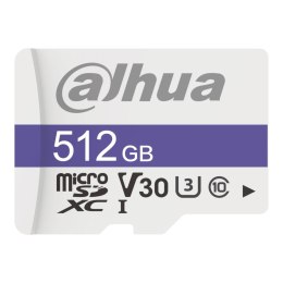 DAHUA Karta pamięci Dahua C100 microSDXC 512GB + Adapter