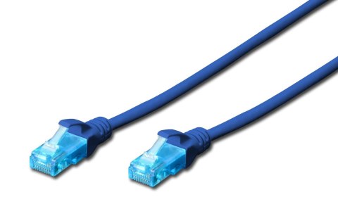 Digitus Patchcord DIGITUS UTP kat. 5e 1,5m PVC niebieski