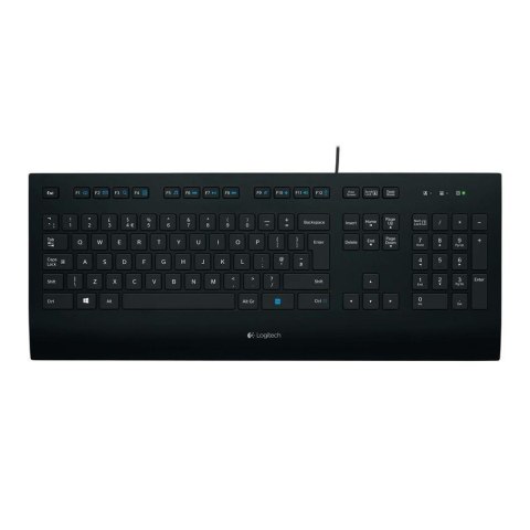 Logitech Klawiatura przewodowa Logitech K280e BUSINESS USB OEM czarna