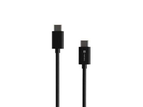 Natec Kabel USB Natec USB-C(M) - USB-C(M) 2.0 PD100W 1m czarny