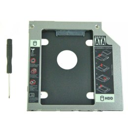 Qoltec Kieszeń Qoltec na drugi dysk 2.5 HDD | 12.7 mm