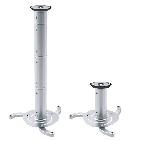 Maclean Uchwyt sufitowy Maclean MC-517 S do projektora 80-980mm 10kg srebrny