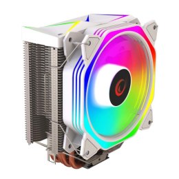 Rampage Chłodzenie CPU Rampage OCTAGONC50-WHITE LGA1700/AM5 1800RPM wentylator 120mm ARGB PWM
