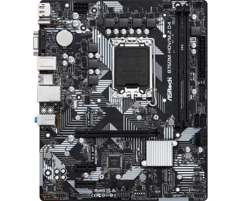 ASRock Płyta ASRock B760M-HDV/M.2 D4 /B760/DDR4/SATA3/M.2/USB3.1/PCIe5.0/s.1700/mATX