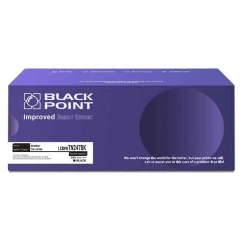 Black Point S.A. Toner Black Point do Brother (TN-247BK) Black 3000 str. z chipem