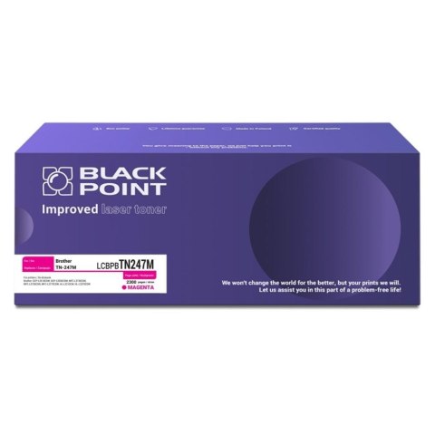 Black Point S.A. Toner Black Point do Brother (TN-247M) Magenta 2300 str. z chipem