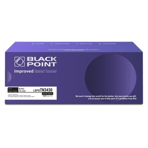 Black Point S.A. Toner Black Point do Brother (TN-3430) Black 3000 str.