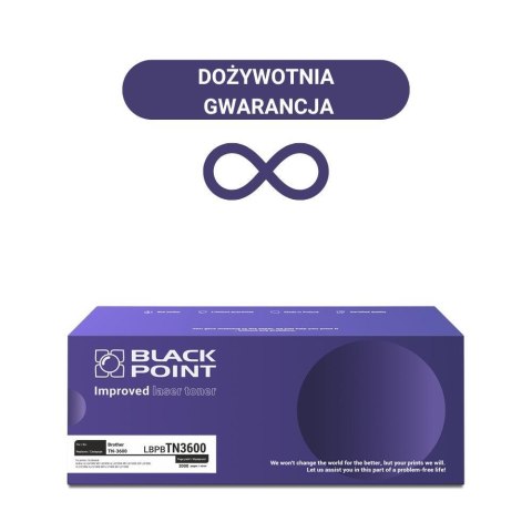 Black Point S.A. Toner Black Point do Brother (TN-3600) Black 3000 str. z chipem