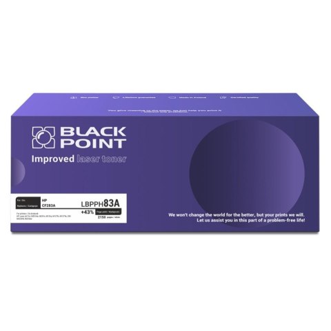 Black Point S.A. Toner Black Point do Hp (CF283A) Black 2150 str. z chipem