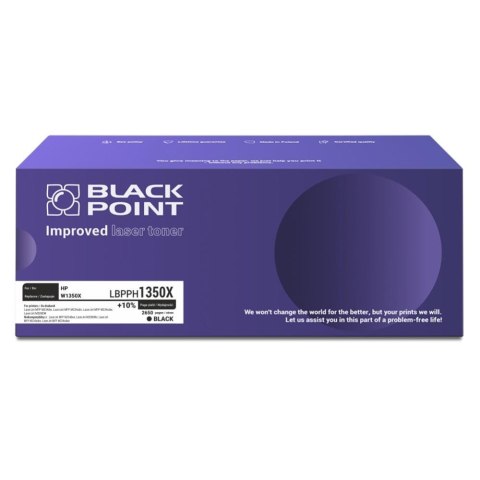 Black Point S.A. Toner Black Point do Hp (W1350X) Black 2650 str. z chipem