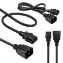 Qoltec Kabel zasilający do UPS | C20/C13 | 1.2m