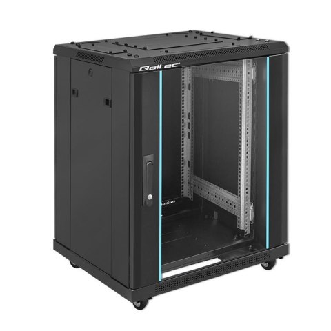Qoltec Szafa RACK Qoltec 19" | 15U | 600x600x855 | Stalowa obudowa