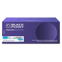 Black Point S.A. Toner Black Point do Brother (TN-248XLC) Cyan 2300 str. z chipem