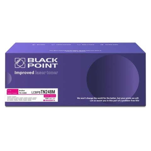Black Point S.A. Toner Black Point do Brother (TN-248M) Magenta 1000 str. z chipem