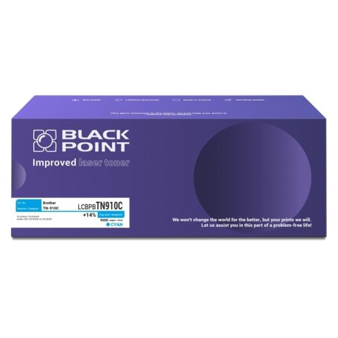 Black Point S.A. Toner Black Point do Brother (TN-910C) Cyan 9000 str.