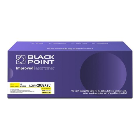 Black Point S.A. Toner Black Point do HP (W2032X) Yellow 6000 str. z chipem