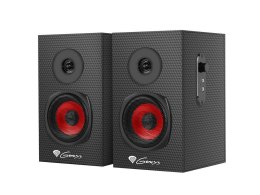 Genesis Głośniki Genesis Helium 200 2.0 20W RMS czarno-czerwone