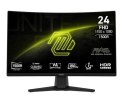 MSI Monitor MAG 242C 23.6 cala/LED/FHD/Curved/180Hz/czarny