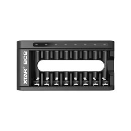 X-Tar Ładowarka do akumulatorów R03 / AAA oraz R6 / AA Li-ion 1,5V / NiMH Xtar BC8