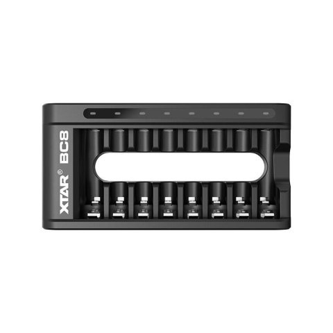 X-Tar Ładowarka do akumulatorów R03 / AAA oraz R6 / AA Li-ion 1,5V / NiMH Xtar BC8