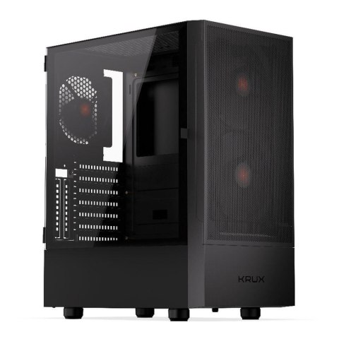 COOLING.PL Obudowa KRUX Nadir ATX, z oknem, bez zasilacza, czarna