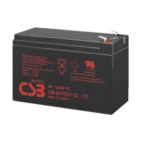 CSB Akumulator żelowy CSB HR1234W F2 12V 9Ah