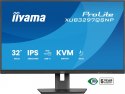 IIYAMA Monitor 32 cale XUB3297QSNP-B1 IPS,QHD,USB-C DOCK (95W), USB HUB 4x, KVM, RJ45, GW 5 LAT
