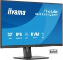 IIYAMA Monitor 32 cale XUB3297QSNP-B1 IPS,QHD,USB-C DOCK (95W), USB HUB 4x, KVM, RJ45, GW 5 LAT