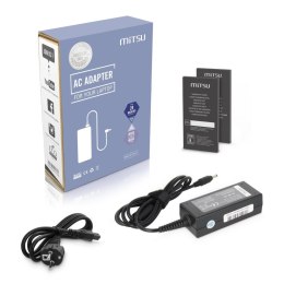 Mitsu Zasilacz sieciowy Mitsu 19.5V 2.05A (4.0x1.7) 40W do notebooka HP, Compaq, Toshiba