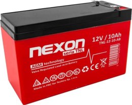 Nexon Akumulator żelowy Nexon AGM 12V 10Ah Long Life (12l) - głębokiego rozładowania i pracy cyklicznej