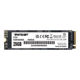Patriot Memory Dysk SSD Patriot P320 256GB M.2 2280 PCIe Gen3 x4 NVMe (2200/1200 MB/s)