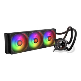 COOLING.PL Chłodzenie wodne KRUX HydroGlance 360 ARGB LCD (KRXE004) 120 mm