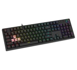 Savio Klawiatura przewodowa SAVIO STYX Outemu Red mechaniczna Hot Swap RGB