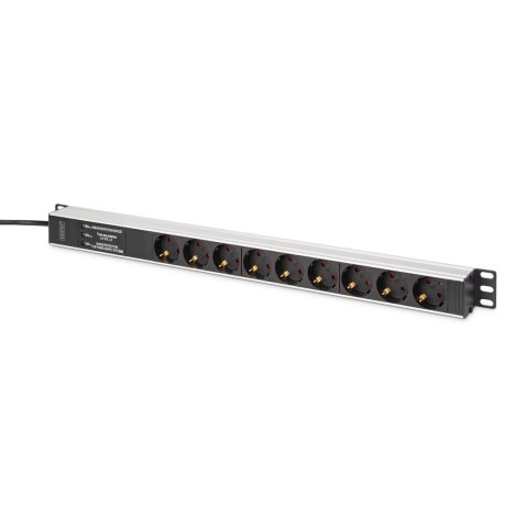 Digitus Listwa zasilająca DIGITUS PDU Rack (620mm) z zab. przeciwprzepięciowym