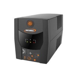 Infosec Zasilacz awaryjny UPS Infosec X1+ 1300 IEC,1300VA, 720W, 6x C13