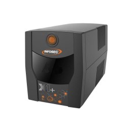 Infosec Zasilacz awaryjny UPS Infosec X1+ 500, 500VA, 300W, 2x FR/Schuko