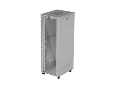 LANBERG Szafa instalacyjna Rack stojąca 19" 47U 800x1000 szara Lanberg (flat pack) V2